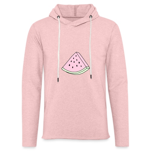 pink watermelon - Light Unisex Sweatshirt Hoodie