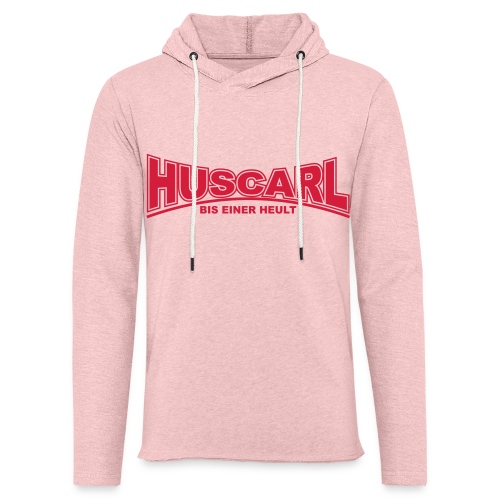 Huscarl - bis einer heult - Leichtes Kapuzensweatshirt Unisex
