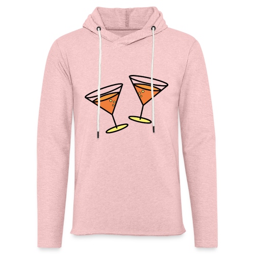 Cocktails zum feiern - Leichtes Kapuzensweatshirt Unisex