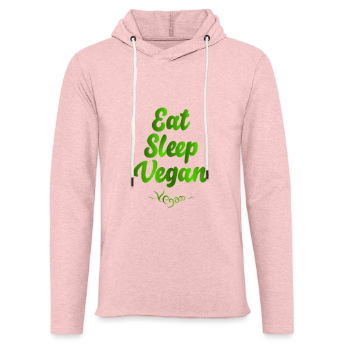 Eat Sleep Vegan - Kevyt unisex-huppari