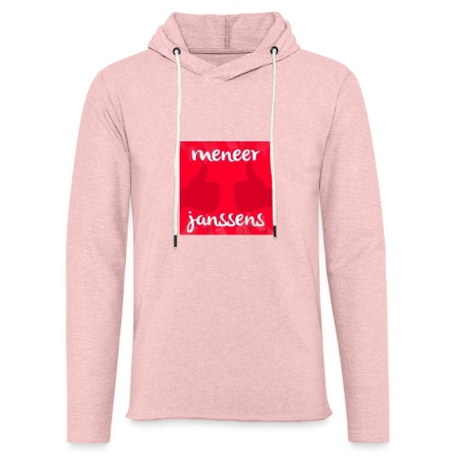 Sweater Meneer Janssens - Lichte hoodie uniseks