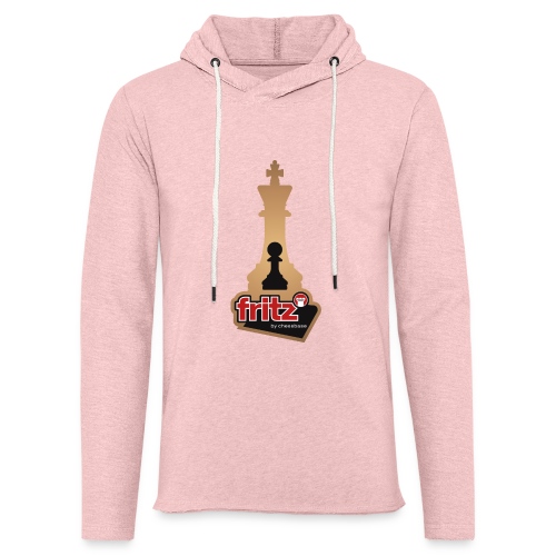 Fritz 19 Chess King and Pawn - Light Unisex Sweatshirt Hoodie