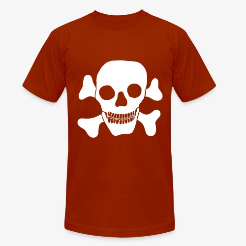 Skull and Bones - Triblend-T-shirt unisex från Bella + Canvas