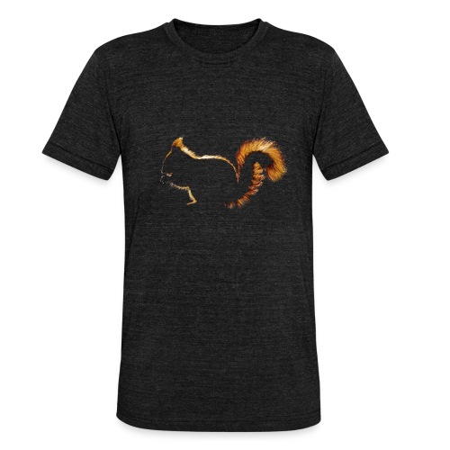 Eichhörnchen - Unisex Tri-Blend T-Shirt von Bella + Canvas