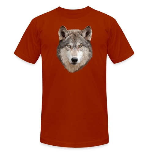 Wolf - Unisex Tri-Blend T-Shirt von Bella + Canvas