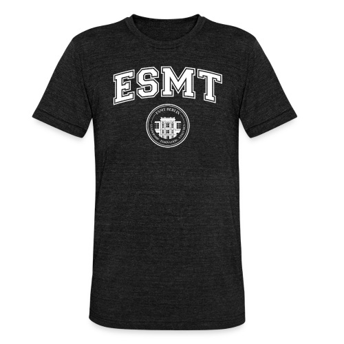 ESMT with Emblem - Unisex Tri-Blend T-Shirt by Bella + Canvas