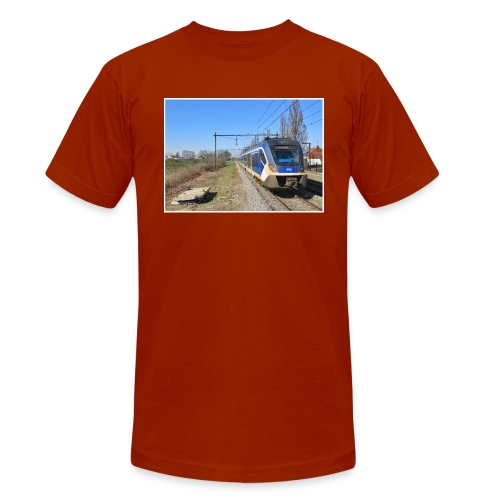 Sprinter in Zeeland - Uniseks tri-blend T-shirt van Bella + Canvas
