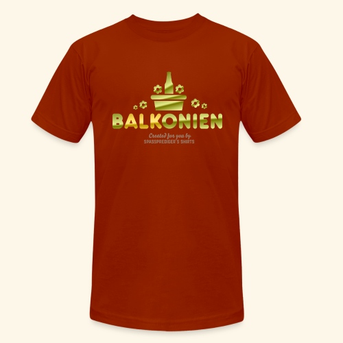 Balkonien und Alk - Unisex Tri-Blend T-Shirt von Bella + Canvas