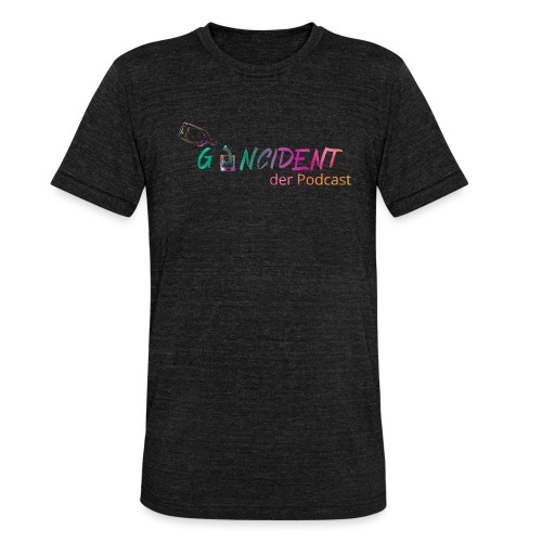Gincident Pride - Unisex Tri-Blend T-Shirt von Bella + Canvas