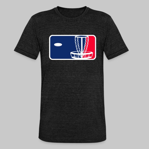 Major League Frisbeegolf - Bella + Canvasin unisex Tri-Blend t-paita.