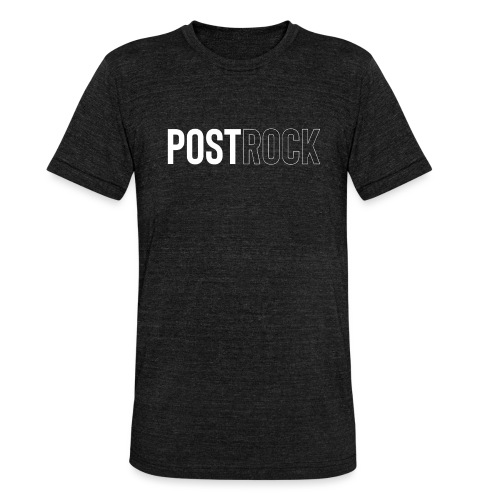 POSTROCK - Unisex Tri-Blend T-Shirt von Bella + Canvas