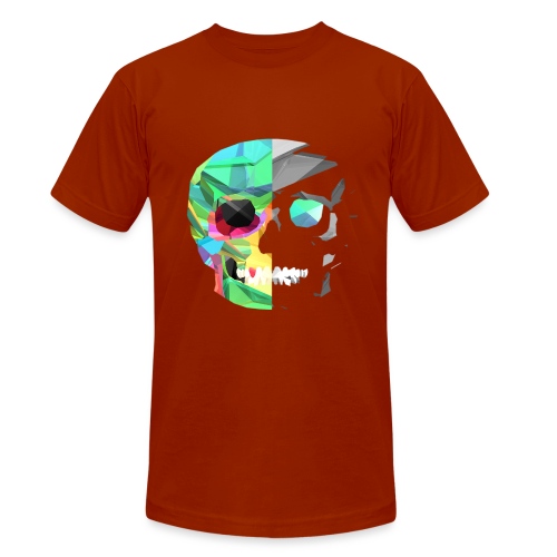 Understatement Skull - Unisex Tri-Blend T-Shirt von Bella + Canvas