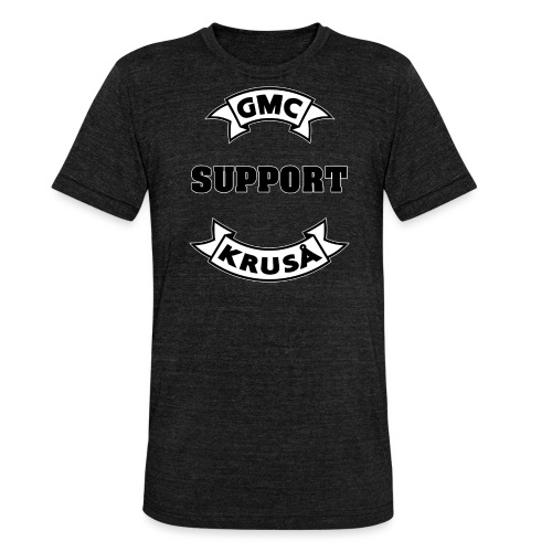 GMC SUPPORT - Unisex tri-blend T-shirt fra Bella + Canvas