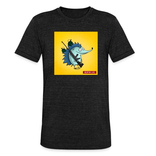 Hedgehog - Unisex Tri-Blend T-Shirt by Bella + Canvas