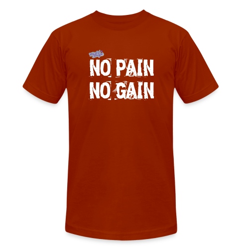 No Pain - No Gain - Triblend-T-shirt unisex från Bella + Canvas