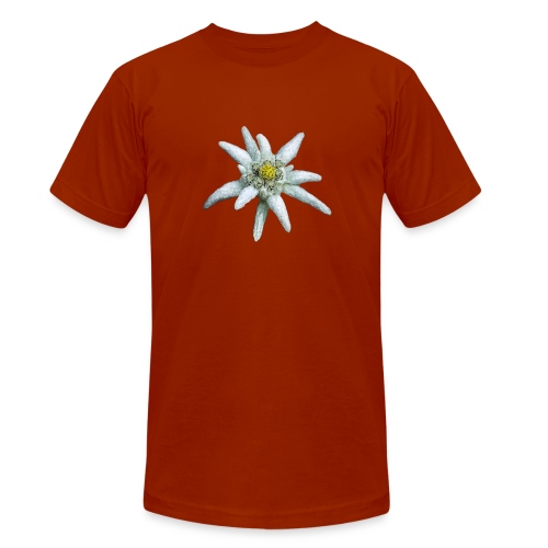 Alpen-Edelweiß - Unisex Tri-Blend T-Shirt von Bella + Canvas