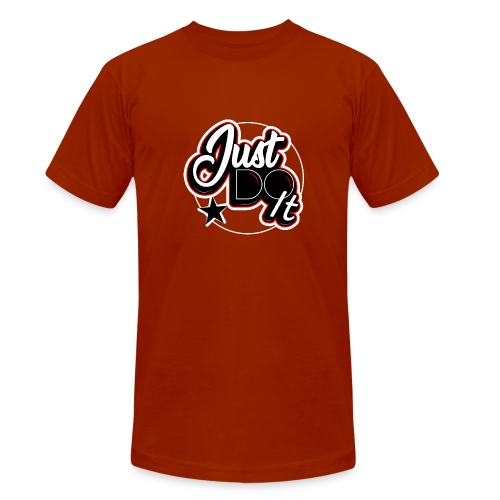 justdoit - Camiseta Tri-Blend unisex de Bella + Canvas