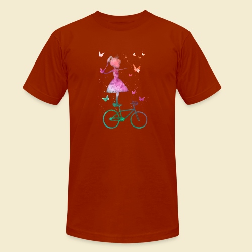 Kunstrad | Märchen Prinzessin - Unisex Tri-Blend T-Shirt von Bella + Canvas