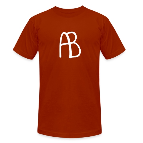 AB Hvit - Unisex tri-blend T-skjorte fra Bella + Canvas