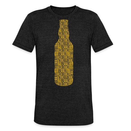 beer beer beer - Camiseta Tri-Blend unisex de Bella + Canvas