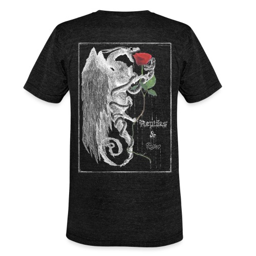 REPTILES & ROSES - Unisex Tri-Blend T-Shirt by Bella + Canvas