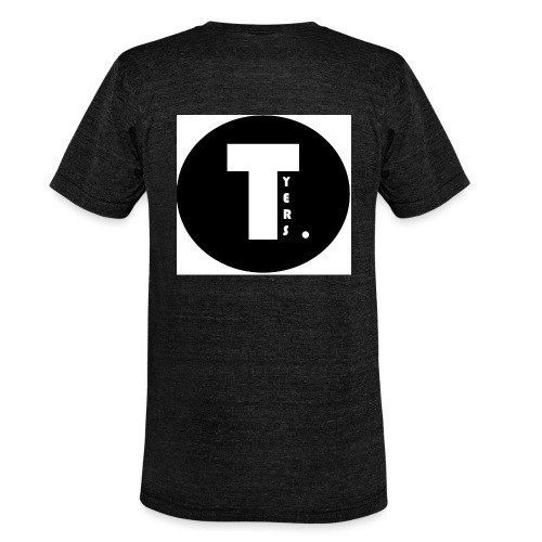 T by Tyers Logo au dos - T-shirt chiné Bella + Canvas Unisexe
