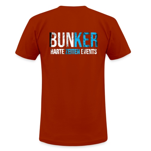 Bunker & Harte Zeiten Supporter - Unisex Tri-Blend T-Shirt von Bella + Canvas