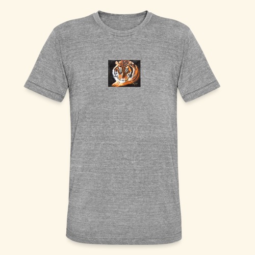 Tiger - Unisex Tri-Blend T-Shirt von Bella + Canvas