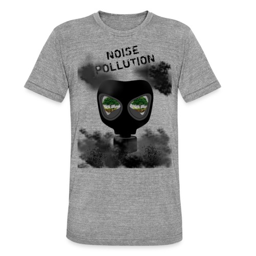 Noise pollution - T-shirt chiné Bella + Canvas Unisexe