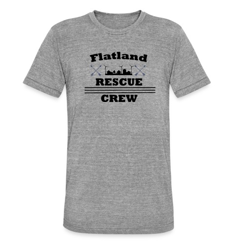Flat_Land_Rescue - Unisex Tri-Blend T-Shirt von Bella + Canvas