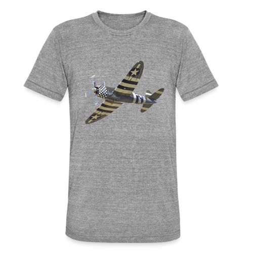 P-47 Thunderbolt - Unisex Tri-Blend T-Shirt von Bella + Canvas