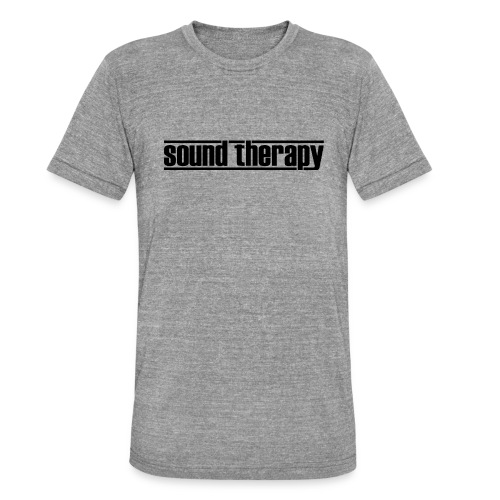 Sound Therapy (black) - Triblend-T-shirt unisex från Bella + Canvas