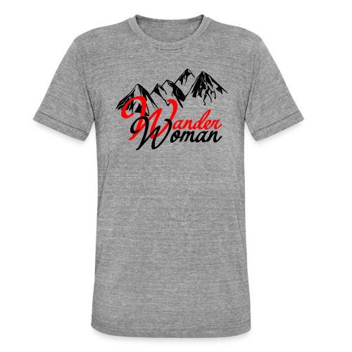WanderWoman Wandern 2021 - Unisex Tri-Blend T-Shirt von Bella + Canvas