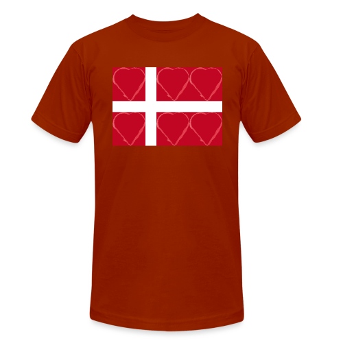 Dänemark 21.2 - Unisex Tri-Blend T-Shirt von Bella + Canvas
