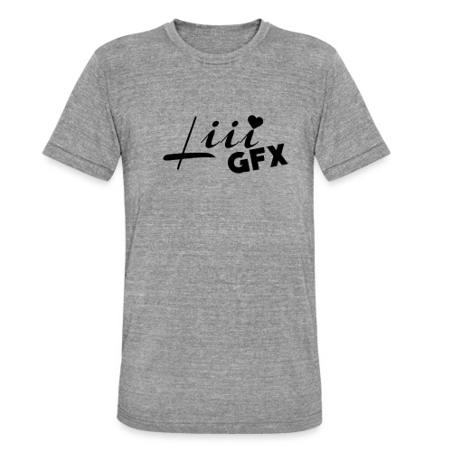 LiiiGFX Merch! - Unisex Tri-Blend T-Shirt von Bella + Canvas