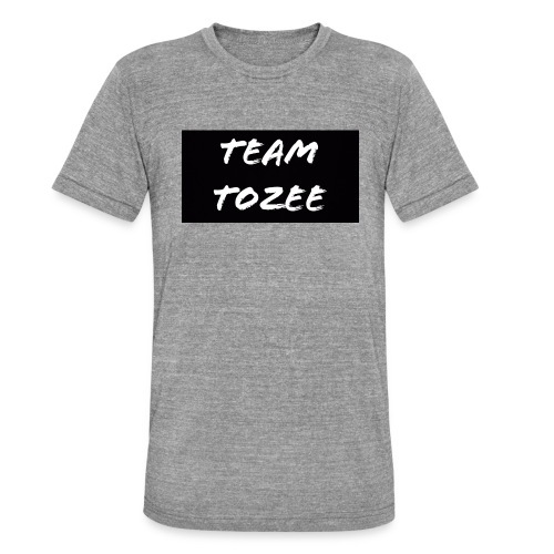 Team Tozee - Unisex Tri-Blend T-Shirt von Bella + Canvas