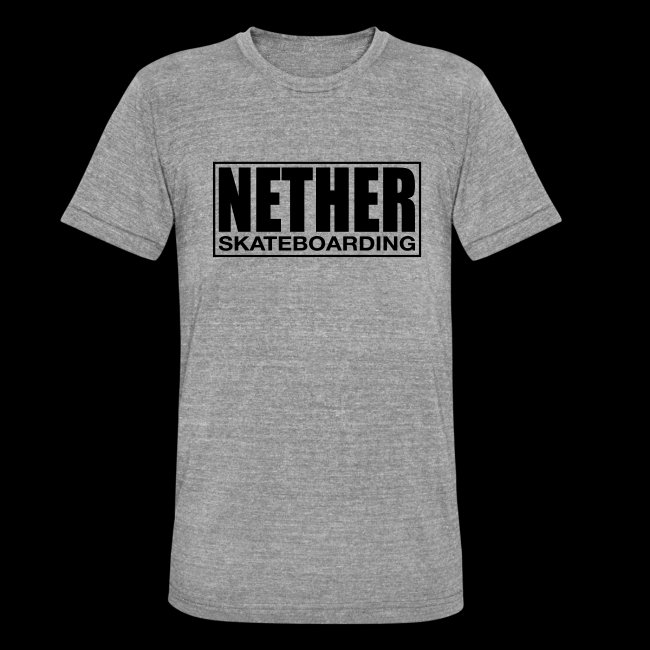 Nether Skateboarding T-shirt Black