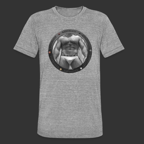 Porthole with Muscle Body - Unisex Tri-Blend T-Shirt by Bella + Canvas