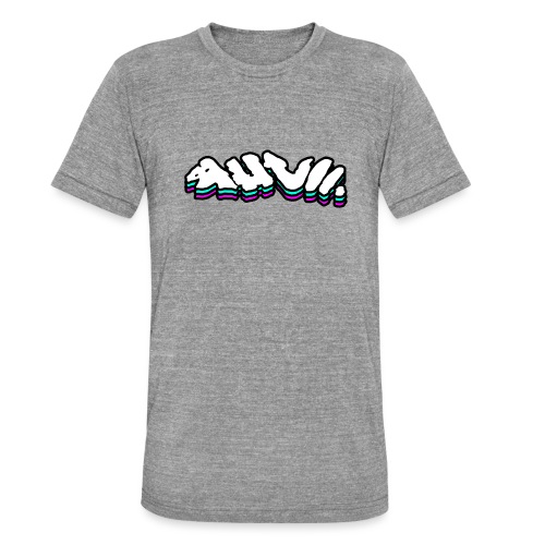 AHVII | Get Spacey - Uniseks tri-blend T-shirt van Bella + Canvas