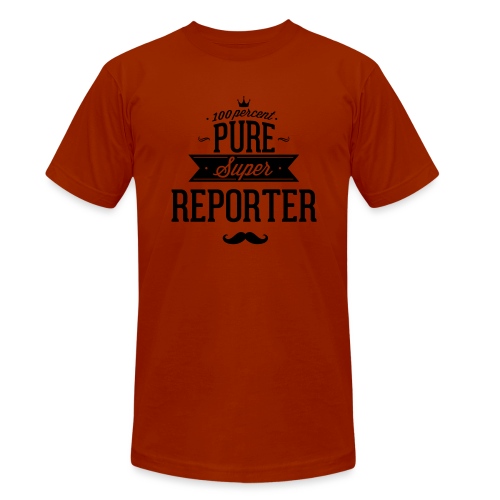 100 Prozent super Reporter - Unisex Tri-Blend T-Shirt von Bella + Canvas