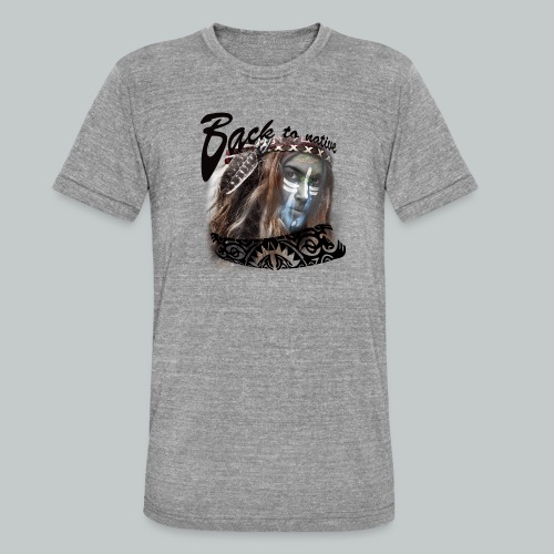 progress2 - Uniseks tri-blend T-shirt van Bella + Canvas