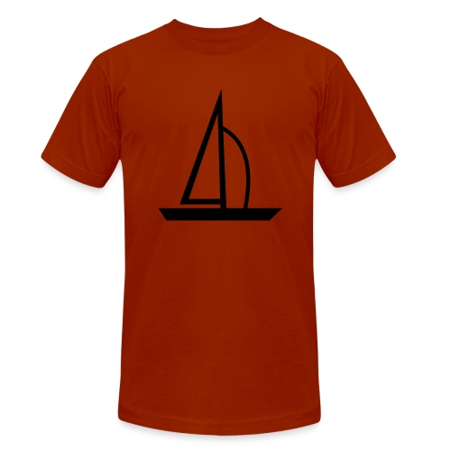 Segelboot - Unisex Tri-Blend T-Shirt von Bella + Canvas