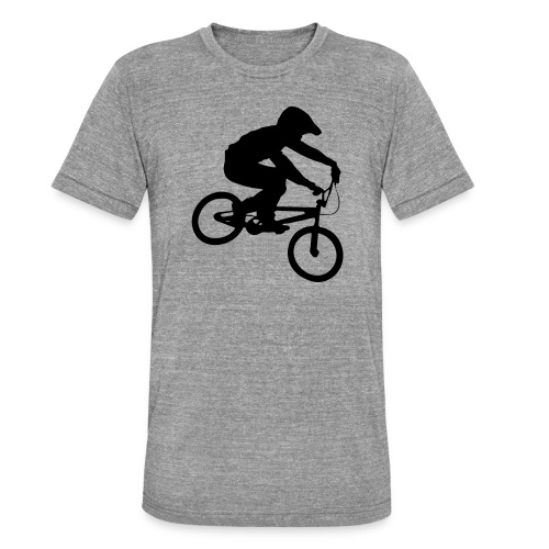 Bmx Rider One colour - Uniseks tri-blend T-shirt van Bella + Canvas