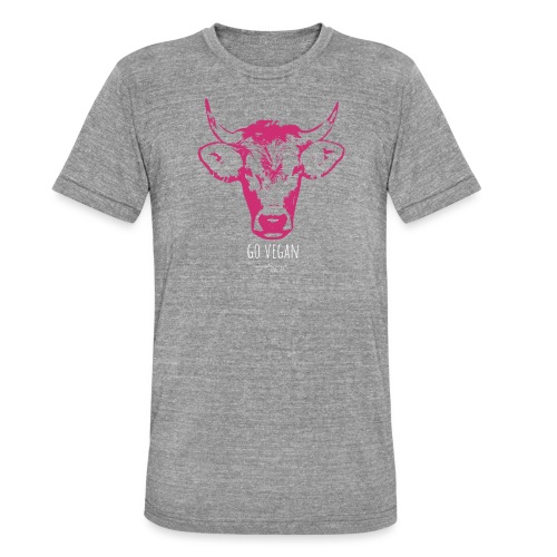 ARON govegan pink - Unisex Tri-Blend T-Shirt von Bella + Canvas