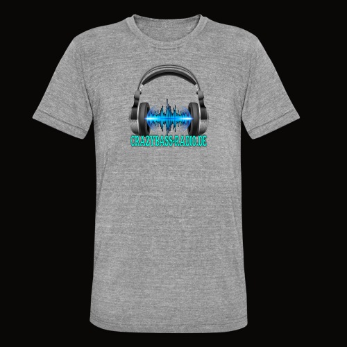 CrazyBass-Radio Fanartikel - Unisex Tri-Blend T-Shirt von Bella + Canvas