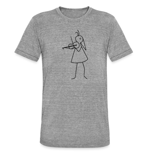 RUNNY-Musiker-Violine - Unisex Tri-Blend T-Shirt von Bella + Canvas