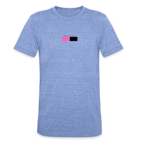 lovelelepona merch - Uniseks tri-blend T-shirt van Bella + Canvas