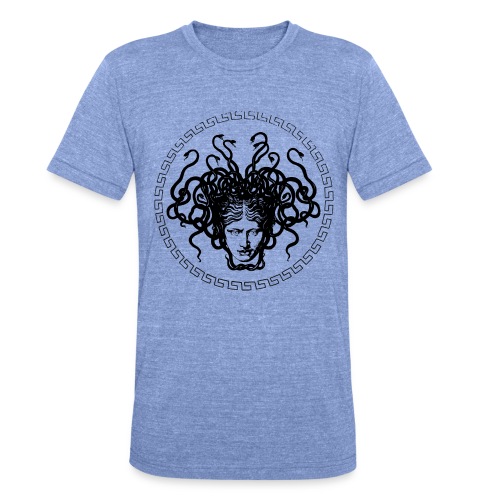 Medusa head - Camiseta Tri-Blend unisex de Bella + Canvas