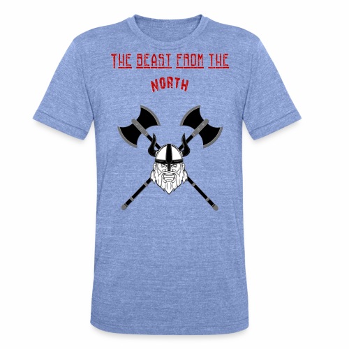 The Beast From The North - Triblend-T-shirt unisex från Bella + Canvas