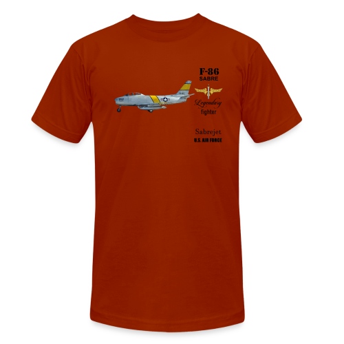 F-86 Sabre - Unisex Tri-Blend T-Shirt von Bella + Canvas